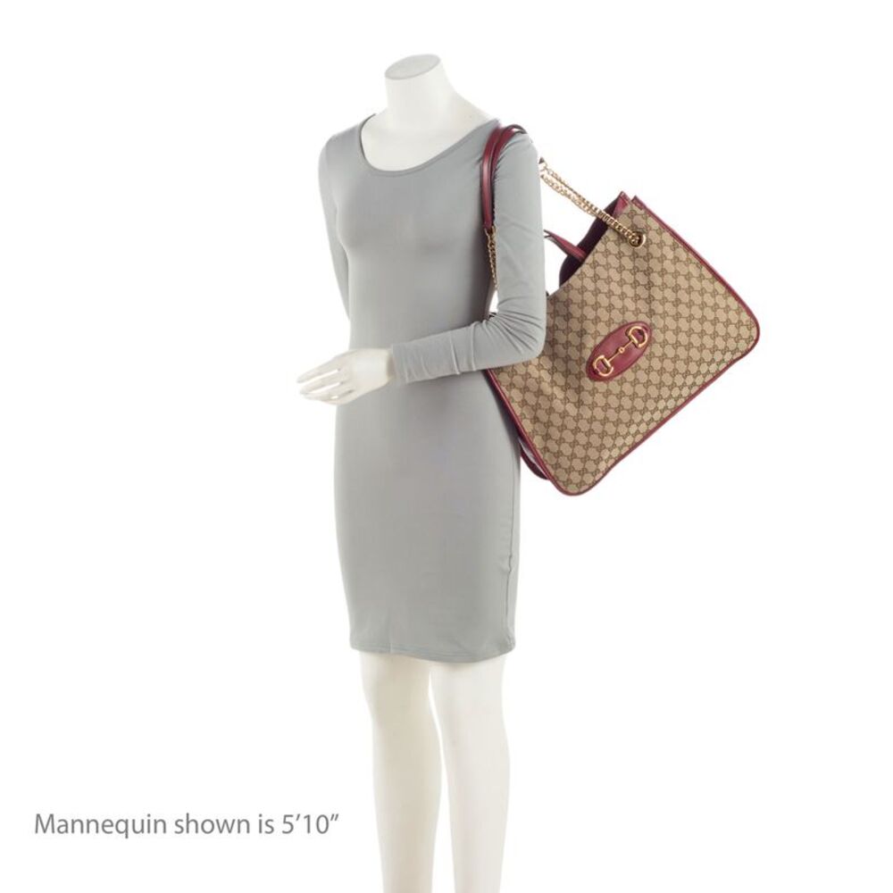 Gucci GG Canvas Horsebit 1955 Chain Large Tote - Picture 5 of 16